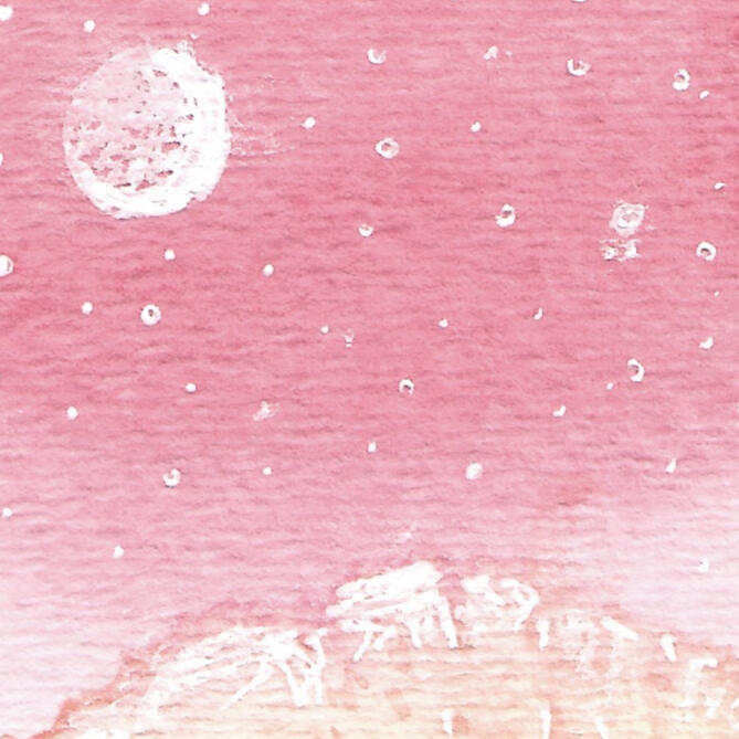 Watercolor & acrylic on paper, 2020