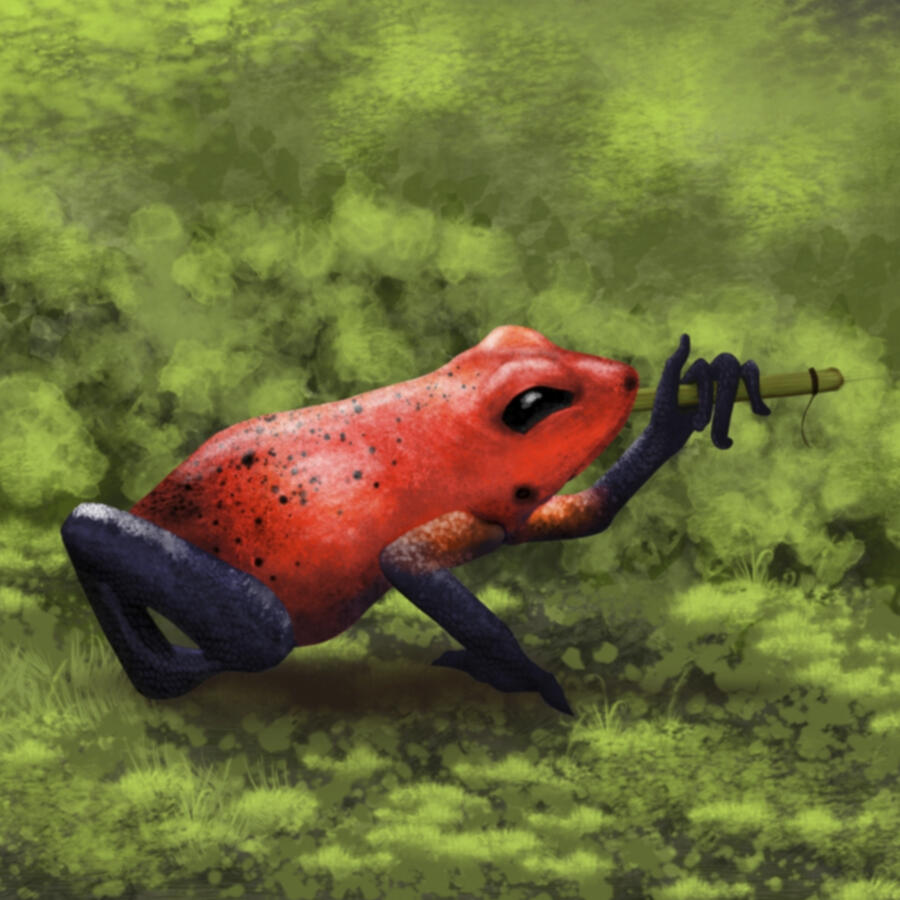 Digital in Krita, 2020